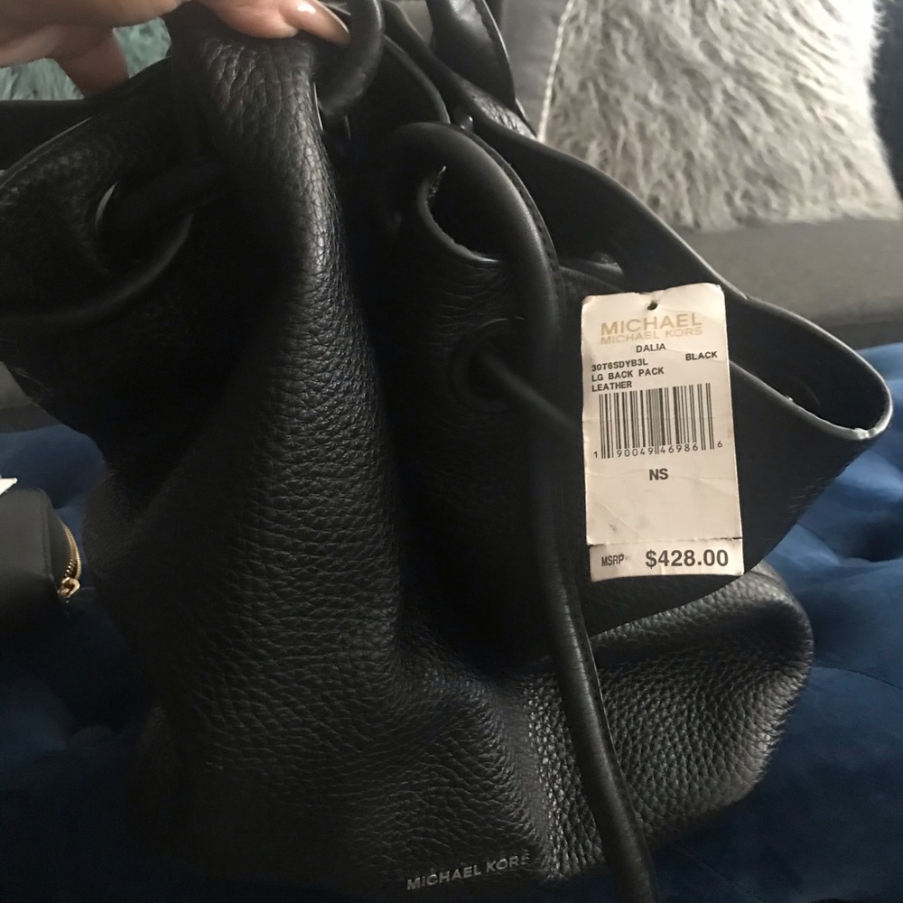 Authentic Black leather Michael Kors Bag